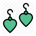 Earring Heart Love Icon