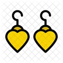 Earring Heart Jewel Icon
