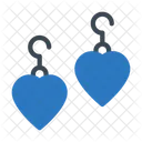Earring Heart Love Icon