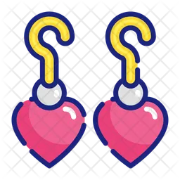 Love earrings  Icon