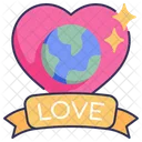 Love Earth Icon