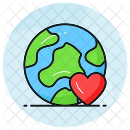 Love earth  Icon
