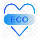 Love Eco Heart Icon