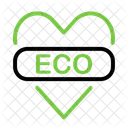 Love Eco Heart Icon
