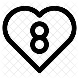 Love Eight  Icon