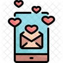 Email Cellphone Valentines Icon