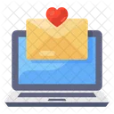 Love Letter Love Mail Love Greeting Icon