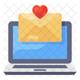 Love Email  Icon