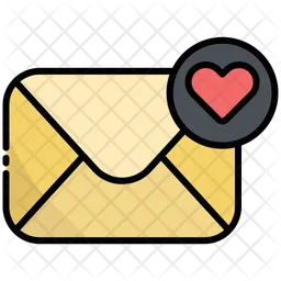 Love Email  Icon