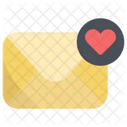 Love Email  Icon