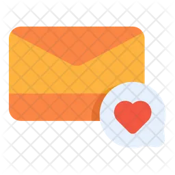 Love Email  Icon