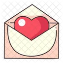 Love Email  Icon