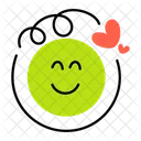 Love Emoji Emoji Face Happy Emoji Icône
