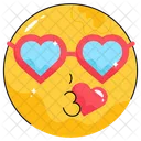 Emotion Face Heart Icon