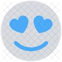 Emoji Love Heart Icon