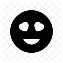 Smiley Heart Emoji Icon