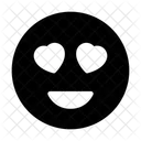 Hearteyes Smiley Love Icon