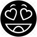 Love Heart Smiley Icon