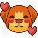 Love Emoji Emoticon Icône