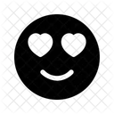 Emoji Love Heart Icon