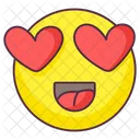 Love Emoji Love Expression Emotag Icon