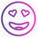 Love Emoticon Cute Emoji Icon