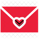 Love Envelop Envelop Communication Icon