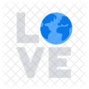 Love Earth Planet Icon