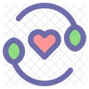Leaf Love Nature Icon