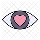 Love Eye Romantic Eye Eye Icon