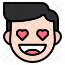 Love Eye Love Boy Face アイコン