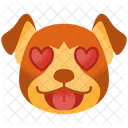Love Eyes Emoji Emoticon Icône