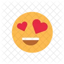 Love Face Emoji Emoticons Icon