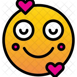 Love Face Emoji Icon