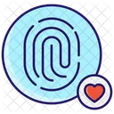 Love Fingerprint Icon