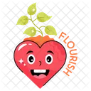 Heart Invitation Flourish Icon
