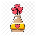 Love Heart Flower Icon