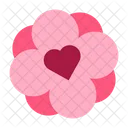Love Flower  Symbol