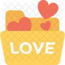 Love Folder Heart Icon