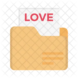 Love Folder  Icon