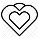 Love Frame Love Heart Icon