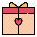 Gift Love Romance Icon