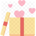 Love Gift Box Present Surprise Icon