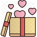 Love Gift Box Icon