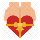 Love Gift Chocolate Heart Icon