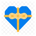 Ribbon Present Love Icon