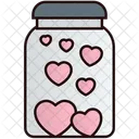 Love Glass Bottle Icon