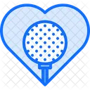 Ball Love Heart Icon