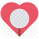 Ball Love Heart Icon