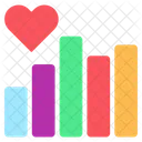 Love Graph  Icon